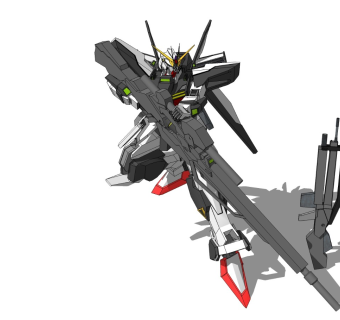 精细机器人机甲模型 高达 (10)